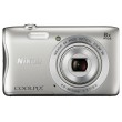 Фотоаппарат Nikon Coolpix S3700 Silver (VNA820E1)